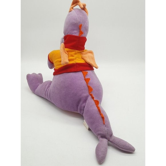 Vintage 1970's Walt Disney Purple Figment Dinosaur California Stuffed Toys Plush - Picture 4 of 12